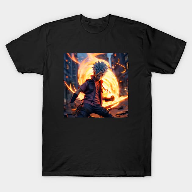 Anime T-Shirt by MugyBlinders